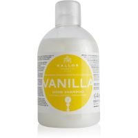 Kallos KJMN Professional Vanilla aufhellendes Shampoo für trockenes Haar 1000 ml