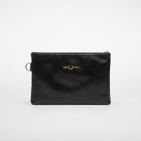 Τσάντα FRED PERRY Smooth Leather Sacoche Black Universal