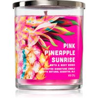 Bath & Body Works Pink Pineapple Sunrise aроматична свічка 227 гр