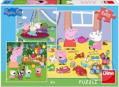 Peppa Pig na prázdninách - puzzle z kategorie 15 - 60 dílků