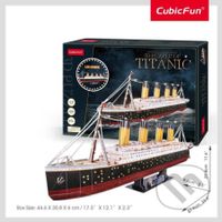 Puzzle 3D LED - Titanic - puzzle z kategorie 3D puzzle