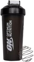 Optimum Nutrition Shaker Plus 600 ml průsvitná černá