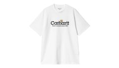 Carhartt WIP S/S Label Script T-Shirt White Pánske - Tričká Carhartt WIP - Biela - I034421_02_XX-L - Size: L