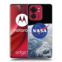 Silikónový čierny obal pre Motorola Edge 40 - Nasa Earth