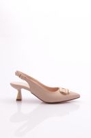 DGN K16 Women's Open Back Heeled Shoes