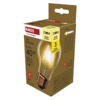 LED žárovka Vintage A60 / E27 / 4,5 W (40 W) / 420 lm / teplá bílá