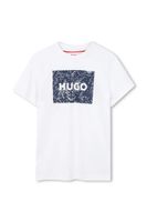 Detské bavlnené tričko HUGO