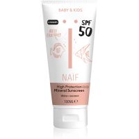 Naif Baby & Kids Sun Cream SPF 50 zaštitna krema za sunčanje za bebe i djecu SPF 50 100 ml