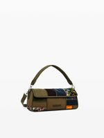 Desigual Camo Patch Phuket Torba zelena