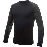 Sensor MERINO IMPRESS Мъжка тениска, черно, размер