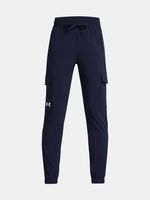 Under Armour UA Pennant Woven Cargo Kinder Hose Blau