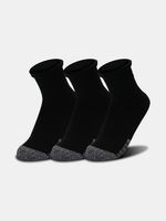 Under Armour UA Heatgear Quarter Socken 3 Paar Schwarz