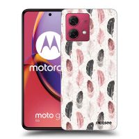 Silikónový čierny obal pre Motorola Moto G84 5G - Pírka 2