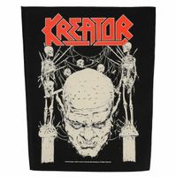 duża naszywka KREATOR - SKULL & SKELETONS - RAZAMATAZ