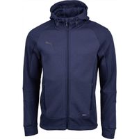 Puma TEAMCUP CASUALS HOODED JACKET Мъжко спортно яке, тъмносин, размер