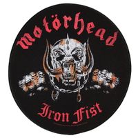 naszywka duża Motörhead - Iron Pięść - RAZAMATAZ - BP0889