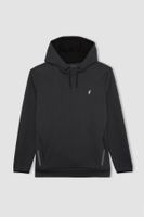 DEFACTO Fit Standard Fit Hooded Printed Pocket Sweatshirt