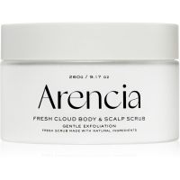 Arencia Fresh Cloud White Tea & Neroli делікатний пілінг для тіла та волосся 260 гр
