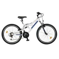 Juniorské kolo Reactor Freak 24" - model 2025 M (16", 155-160 cm) bílá
