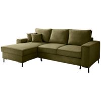 Livetastic ROHOVÁ SEDACIA SÚPRAVA, textil, zelená