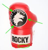 Boxhandschuh (Spielzeug) Rocky - BESCHÄDIGT