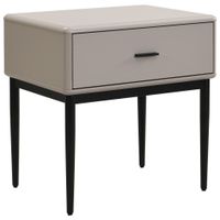 Livetastic NOČNÝ STOLÍK, svetlosivá, 54/55/40 cm