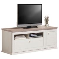 Hom`in SKRINKA POD TV, sivá, biela, 150,2/53,9/50 cm