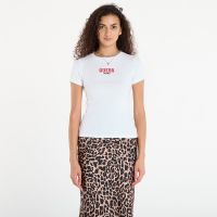 T-shirt Guess Jeans Ss Cn Slim Rib Em White L