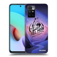 Silikónový čierny obal pre Xiaomi Redmi 10 (2022) - Vlk