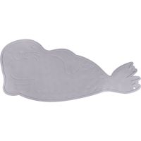 Zopa Silicone Bath Mat Anti-Slip pretslīdes paklājiņš vannai Dove Grey 71x30,5 cm 1 gab.