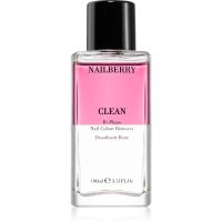 NAILBERRY Clean Bi-Phase Nail Colour Remover körömlakklemosó feszesítő hatással 100 ml