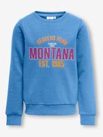 ONLY Cali Sweatshirt Kinder Blau