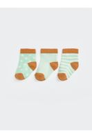 LC Waikiki Lcwk Printed Baby Boy Socks 3-Piece