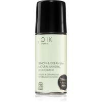 JOIK Organic Lemon & Geranium минерален дезодорант 50 мл.