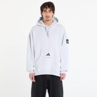Φούτερ adidas Equipment Ribbed Hoodie Light Grey Heather S