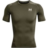 Under Armour HG ARMOUR COMP SS Мъжка тениска, khaki, размер