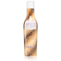 Oranjito Super Dark Skin Cappuccino Sonnenschutzmilch für die Sonnenbank mit Bio-Inhaltsstoffen und Bräunungsbeschleuniger 200 ml