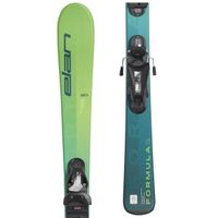 Elan FORMULA S JRS + EL 4.5 Детски ски, зелено, размер