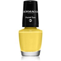 Dermacol Mini Nagellack Farbton 01 Pastel Sun 5 ml