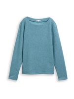 TOM TAILOR Sweater majica  smaragdno zelena