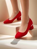 Resti Damskie czółenka na niskim obcasie Agan