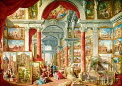 Panini - Picture Gallery with Views of Modern Rome, 1757 - puzzle z kategorie Umělecké