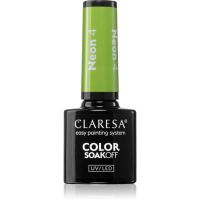 Claresa SoakOff UV/LED Color Neon Gel-Nagellack Farbton 4 5 g