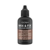 GOSH COPENHAGEN Mix & Fix Colour Drops  barevné korekční kapky - 004 Dark 30 ml