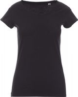 Payperwear Dámské triko s velkým Party výstřihem Barva: Černá, Velikost: M