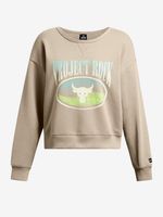 Under Armour Project Rock HW Terry LS Sweatshirt Braun