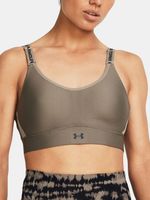 Under Armour UA Infinity Mid 2.0 Rib Sport Büstenhalter Braun