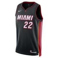 Nike Dri-FIT NBA Miami Heat Icon Edition 2022/23 Swingman Jersey - Pánske - Dres Nike - Čierne - DN2011-010 - Veľkosť: XS