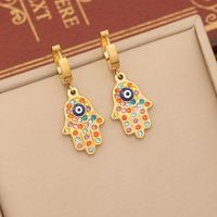 Náušnice Hamsa