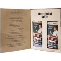 Bohemia Gifts & Cosmetics Book Teachers Change the World подаръчен комплект